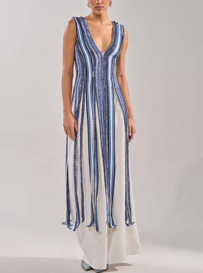 Tied-Down Braided Rope Top