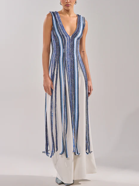 Tied-Down Braided Rope Top