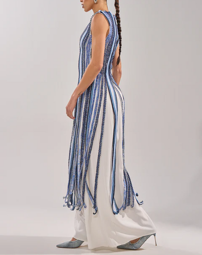 Tied-Down Braided Rope Top