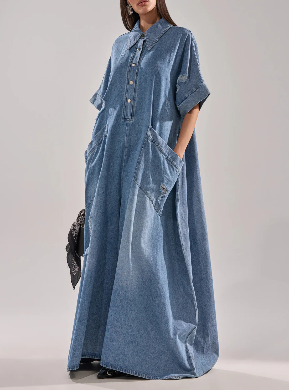 The Best Oversized Denim Jumpsuit