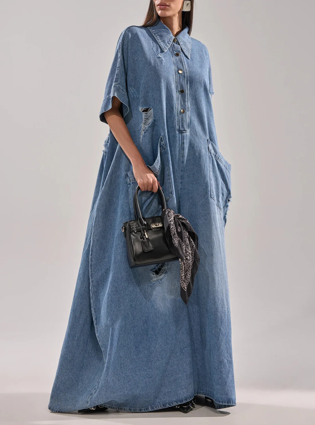 The Best Oversized Denim Jumpsuit