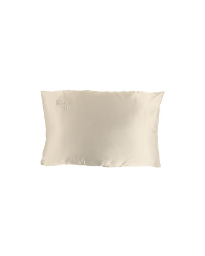 Double-sided satin sleeping cap and pillowcase