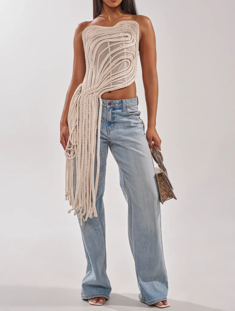 Knitted Asymmetrical Top