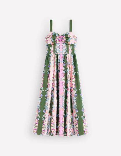 Fit and Flare Midi Dress