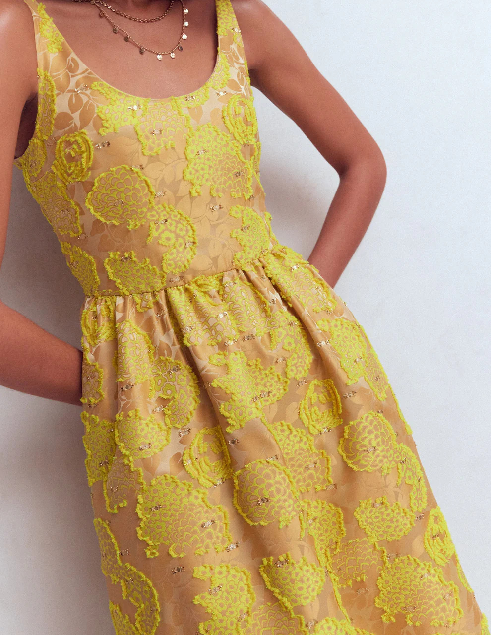 Fit and Flare Midi Dress