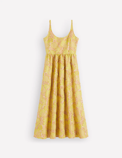 Fit and Flare Midi Dress