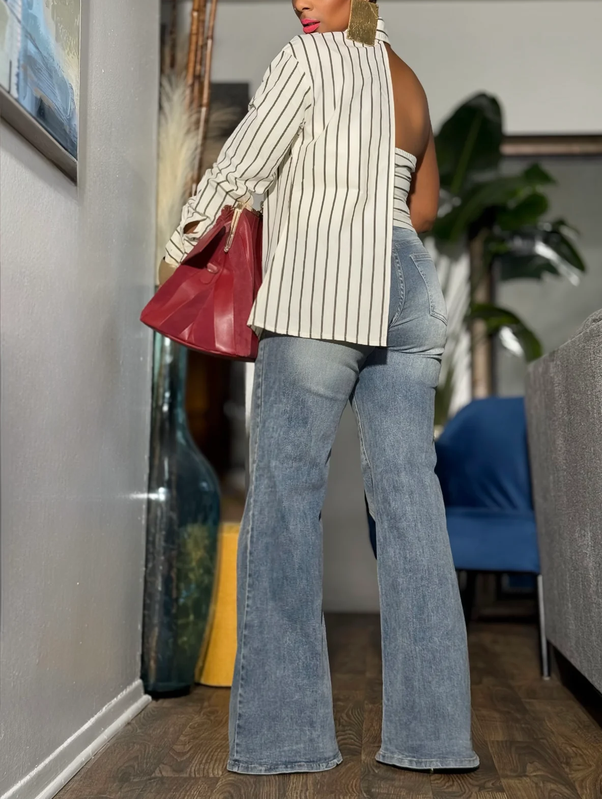 Victoria Striped Dual Top