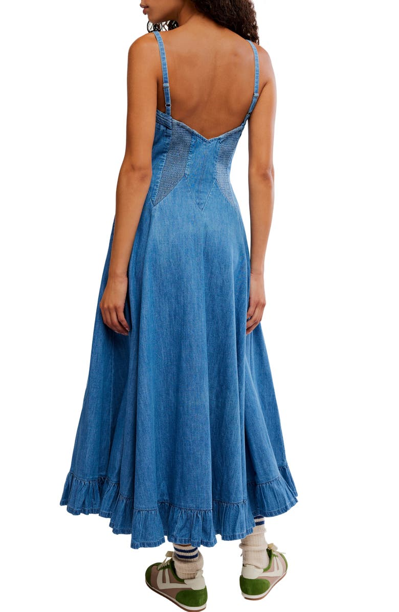 Denim Midi Dress