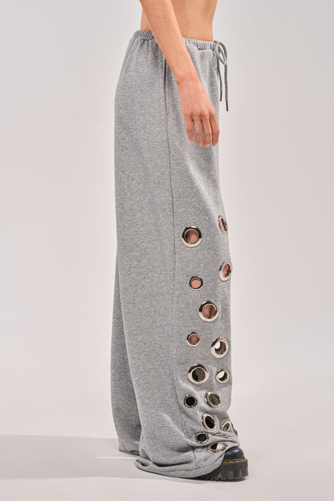 CHECK IT OUT GROMMET JOGGER SET