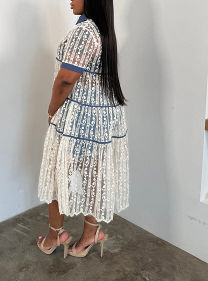 Refined Lace Dress
