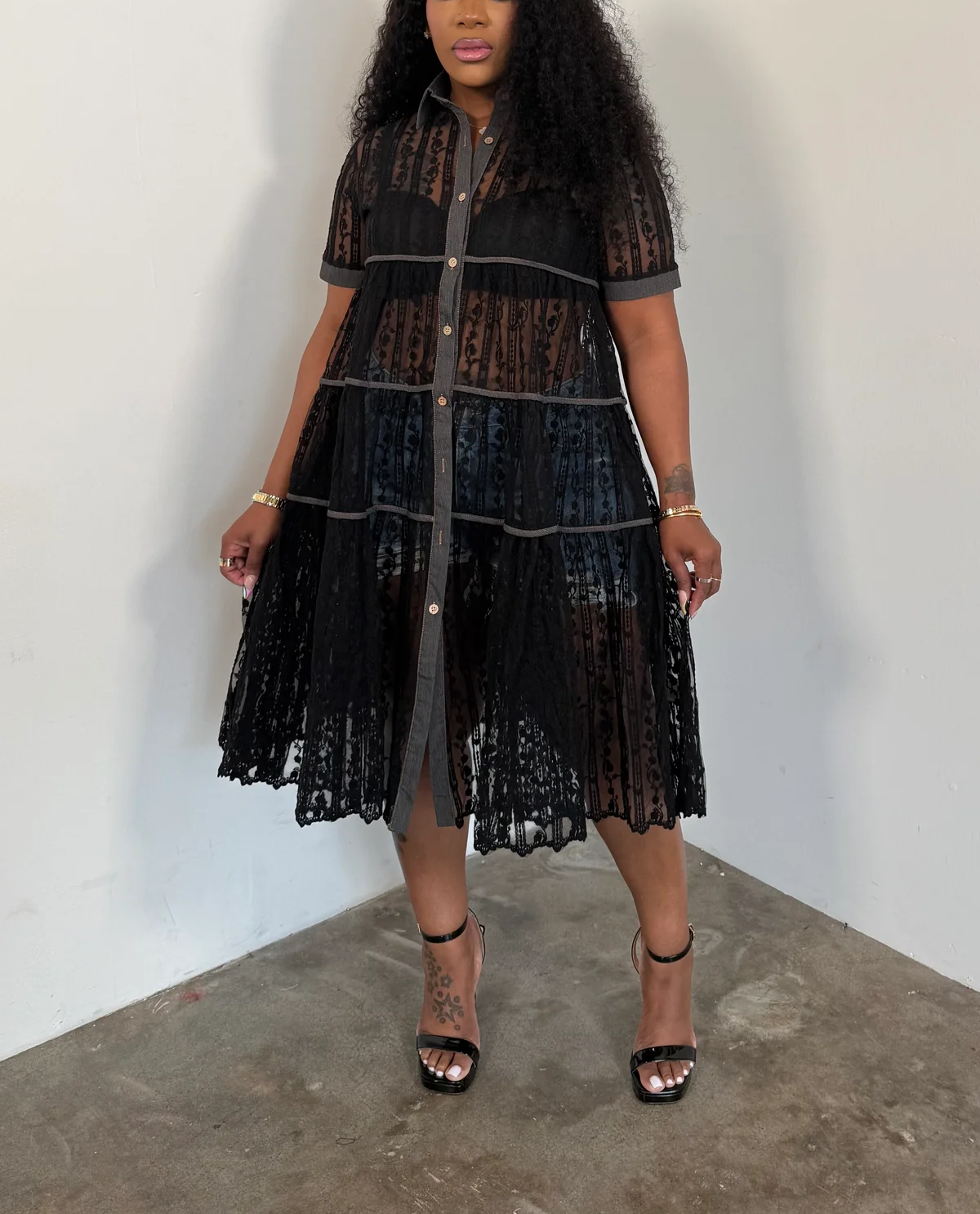 Refined Lace Dress