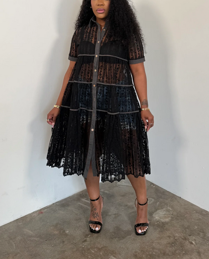 Refined Lace Dress