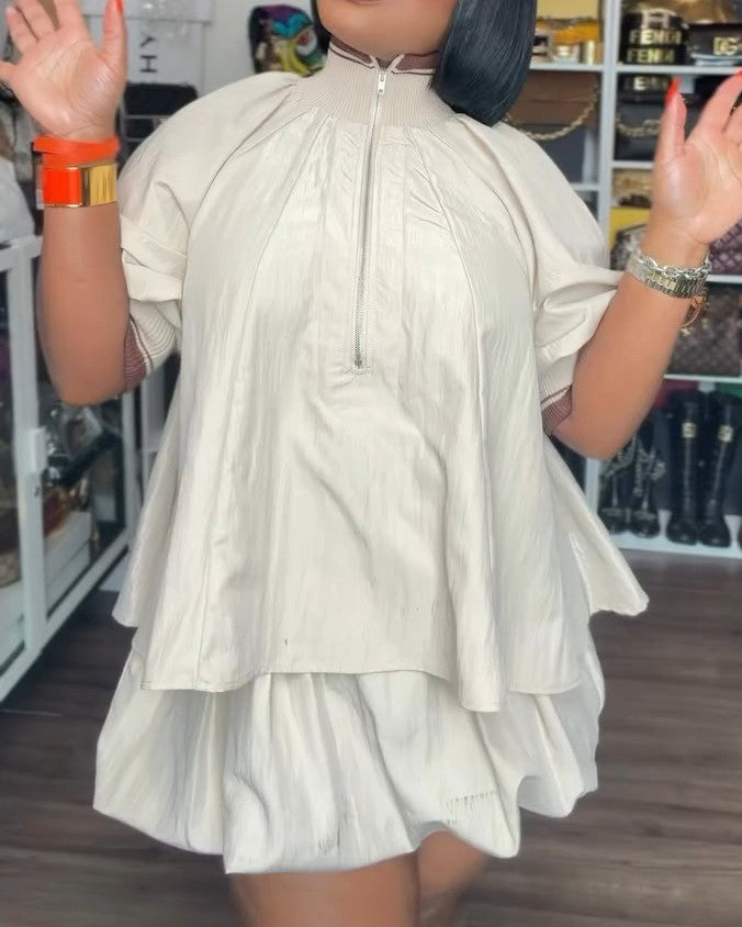 Sutton Bubble Short Set