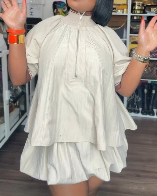 Sutton Bubble Short Set