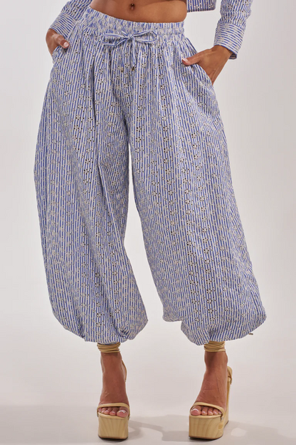 Striped Shirt Set