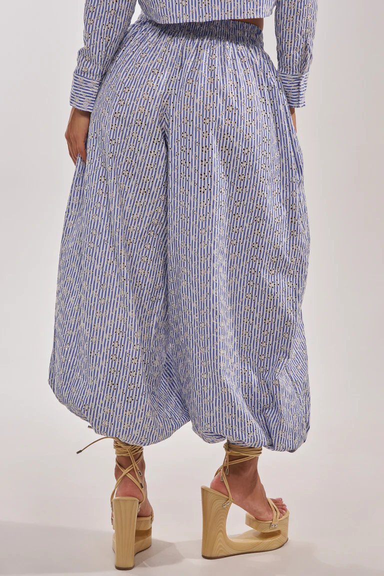 Striped Shirt Set
