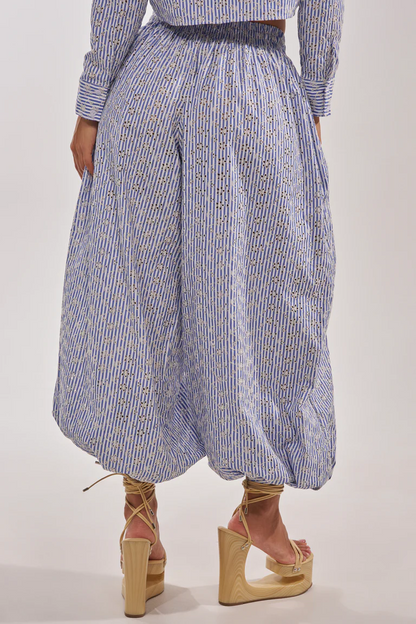 Striped Shirt Set