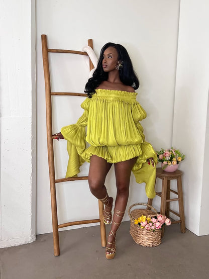 Pleated dress