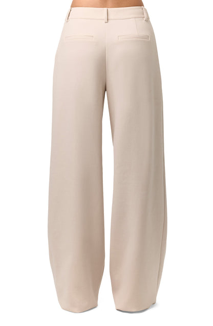 Suiting Corset Top+Pleated Wide Leg Pants