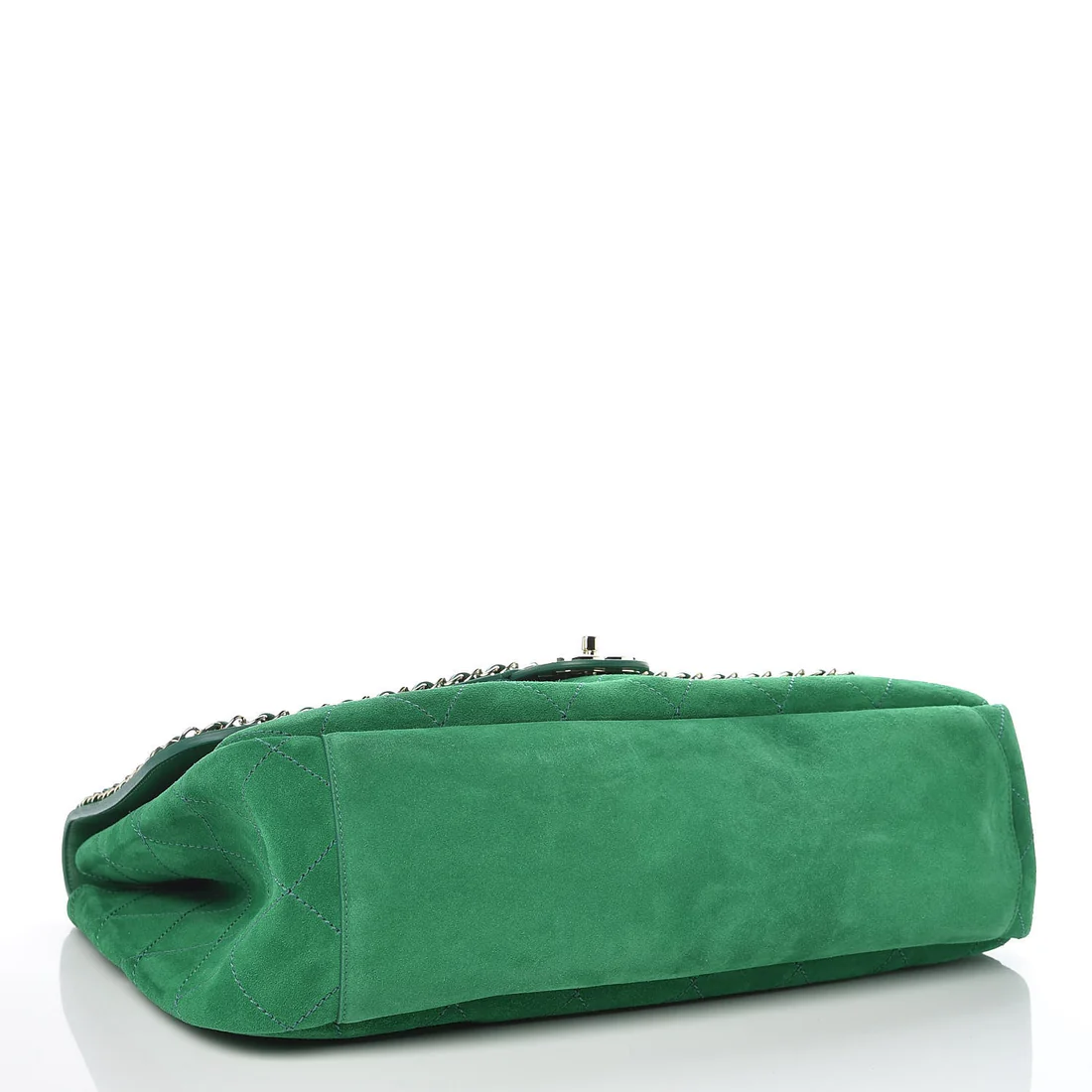 Double-C Suede XXL Classic Flap Bag