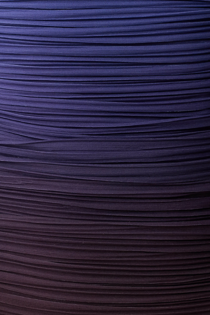 Pleated Halter Midi Dress