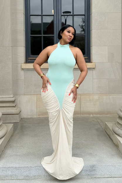 Ruched Bodycon Elegant Dresses