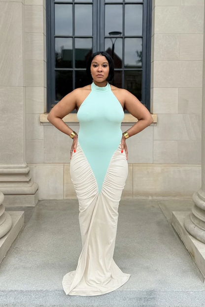 Ruched Bodycon Elegant Dresses