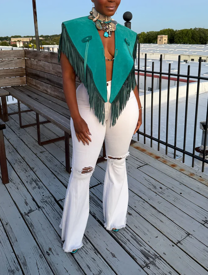 Fringe Vest Pop