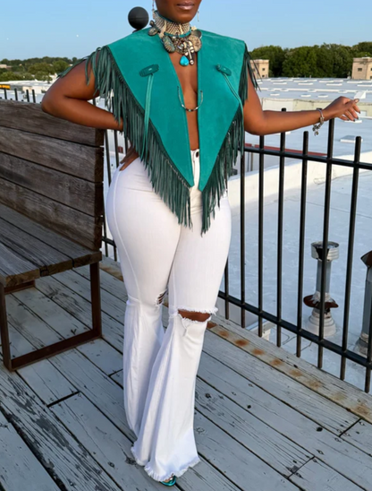 Fringe Vest Pop
