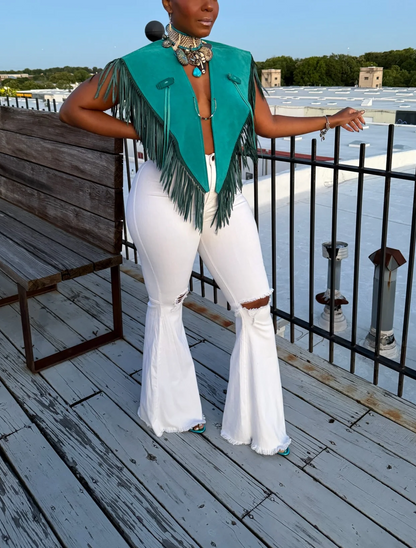 Fringe Vest Pop
