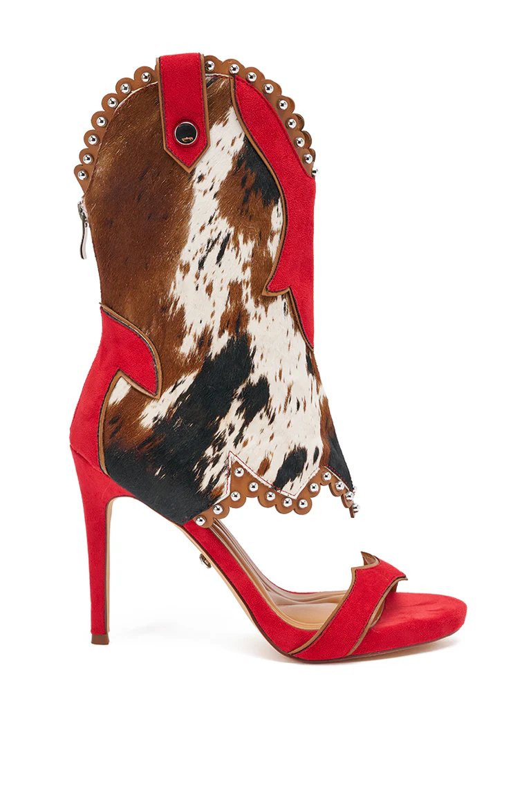 COW MULTI WESTERN GLADIATOR SANDAL