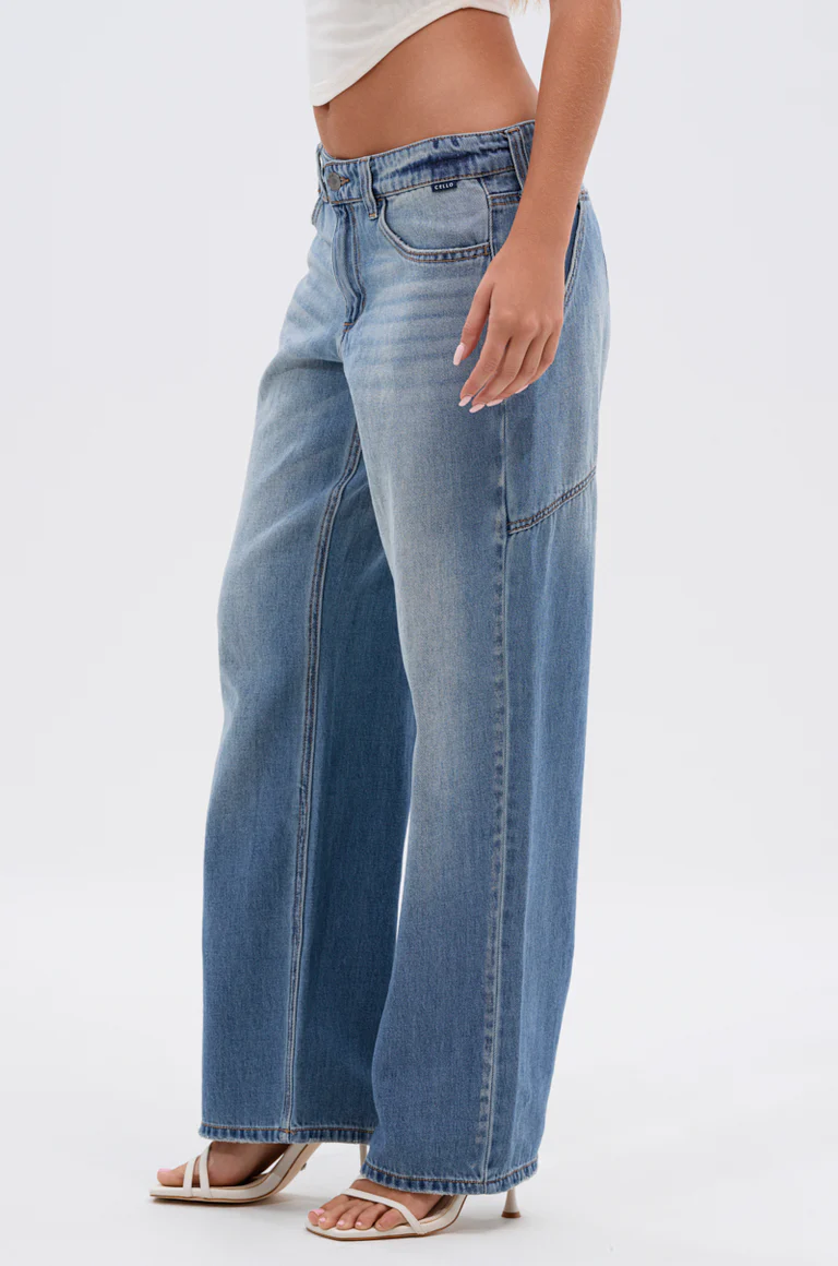 Baggy Wide Leg Jeans