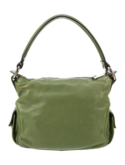 Leather Large Multipocket Hobo bag
