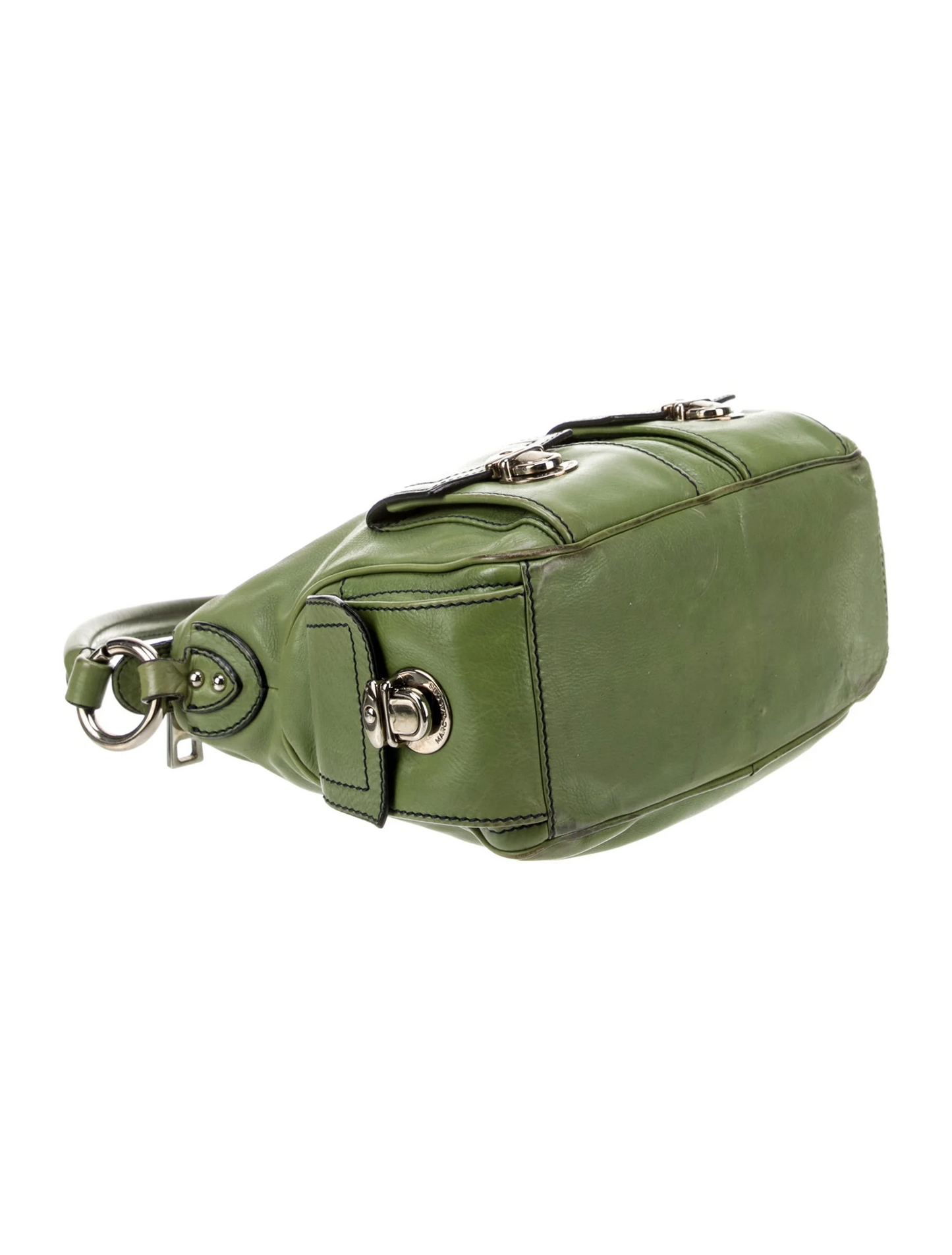 Leather Large Multipocket Hobo bag