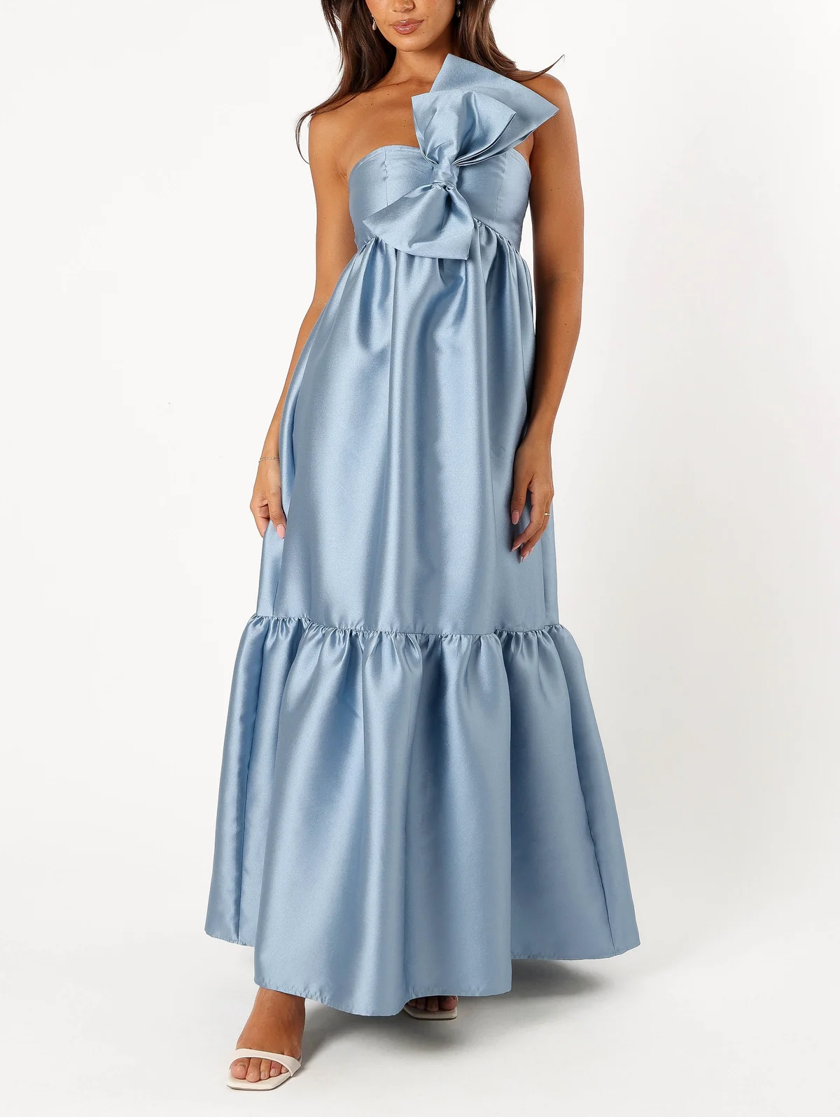 Bow Front Maxi Dress