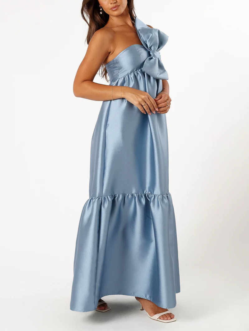 Bow Front Maxi Dress
