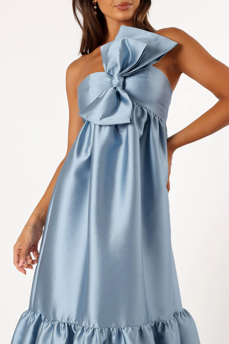 Bow Front Maxi Dress