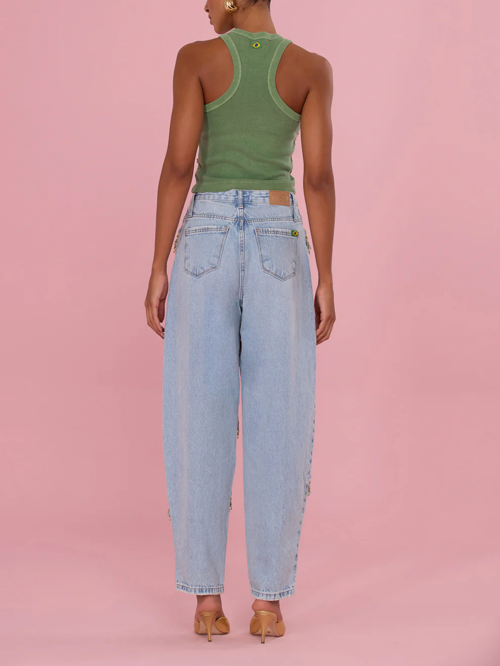 Bohemian Fringed Jeans