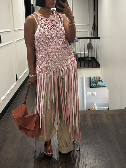 Irregularly Braided Top