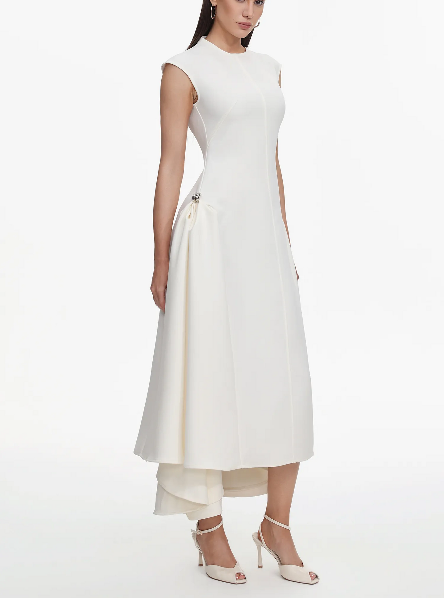 Choker Sleeveless Maxi Dress