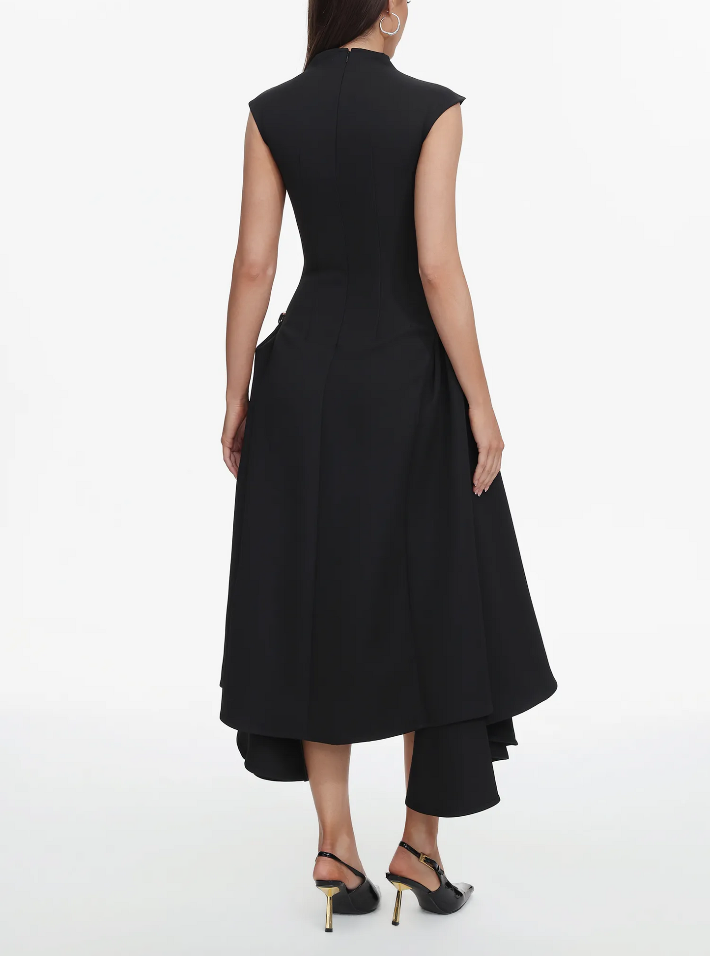 Choker Sleeveless Maxi Dress