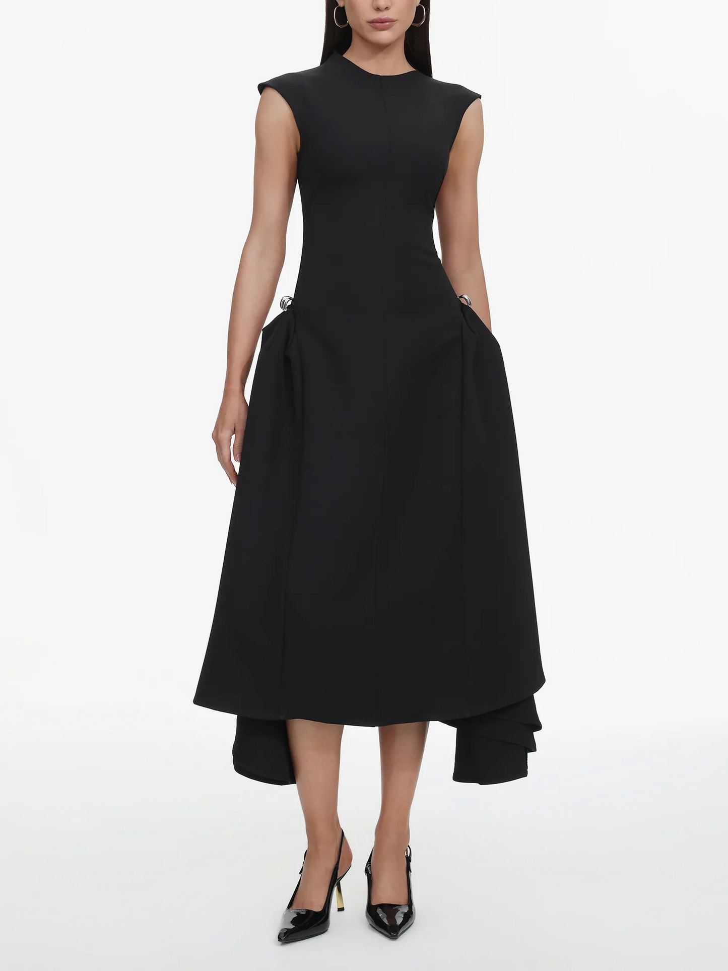 Choker Sleeveless Maxi Dress