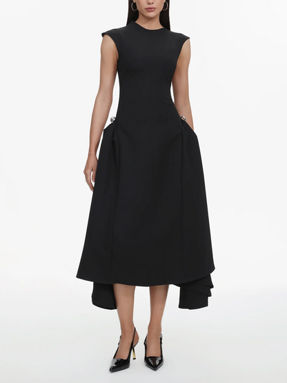 Choker Sleeveless Maxi Dress