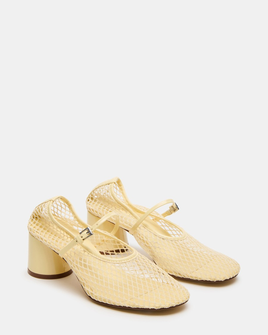 Mesh-top high-heeled sandals
