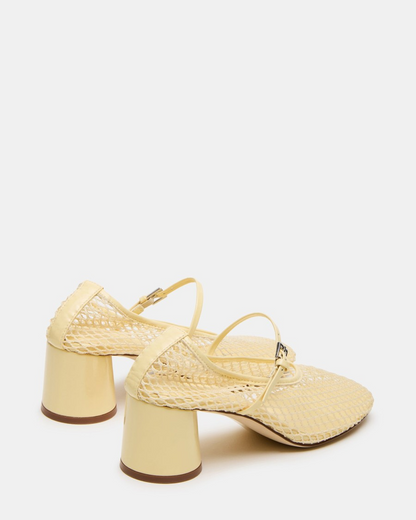 Mesh-top high-heeled sandals