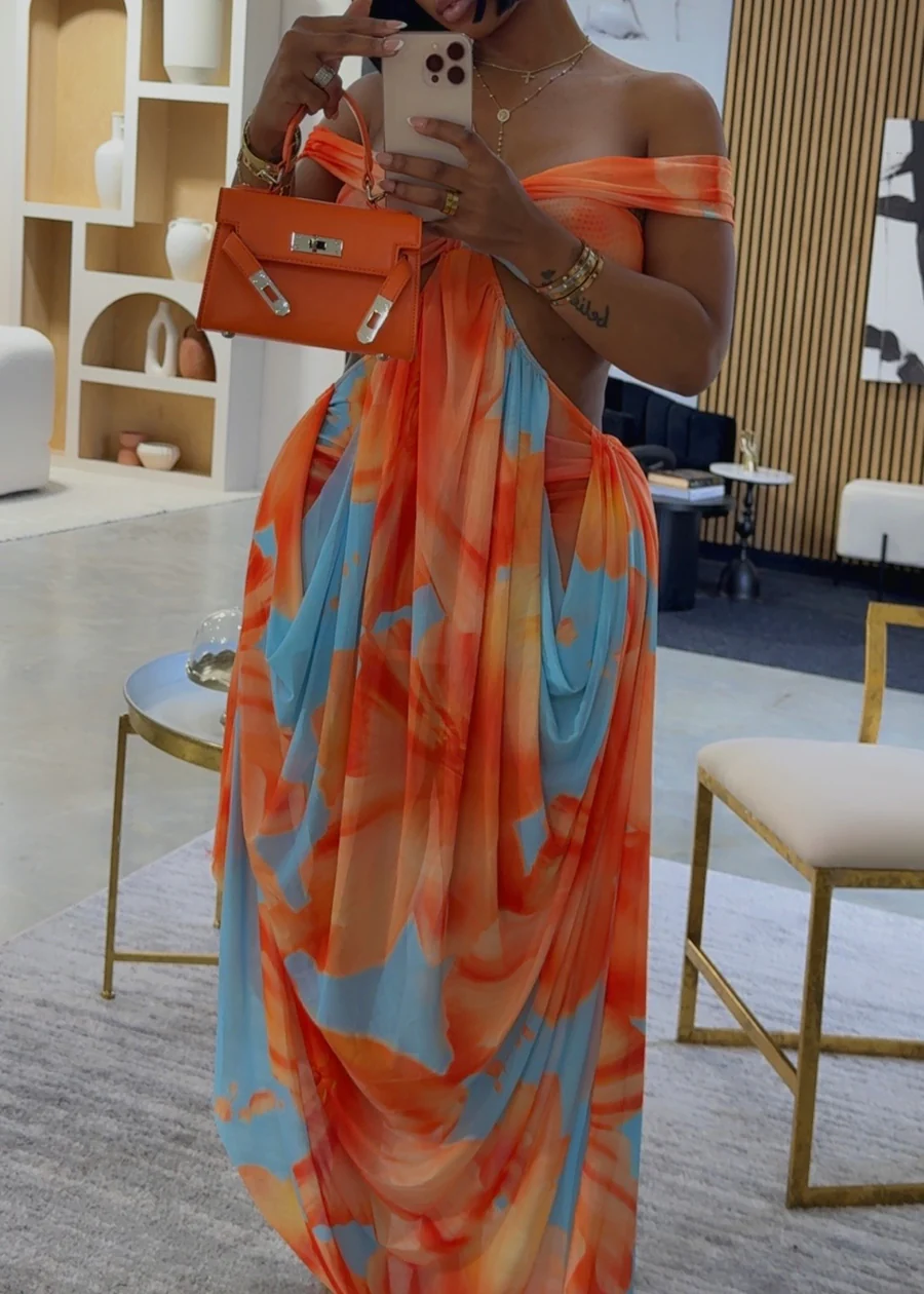 Tropical vibes dress