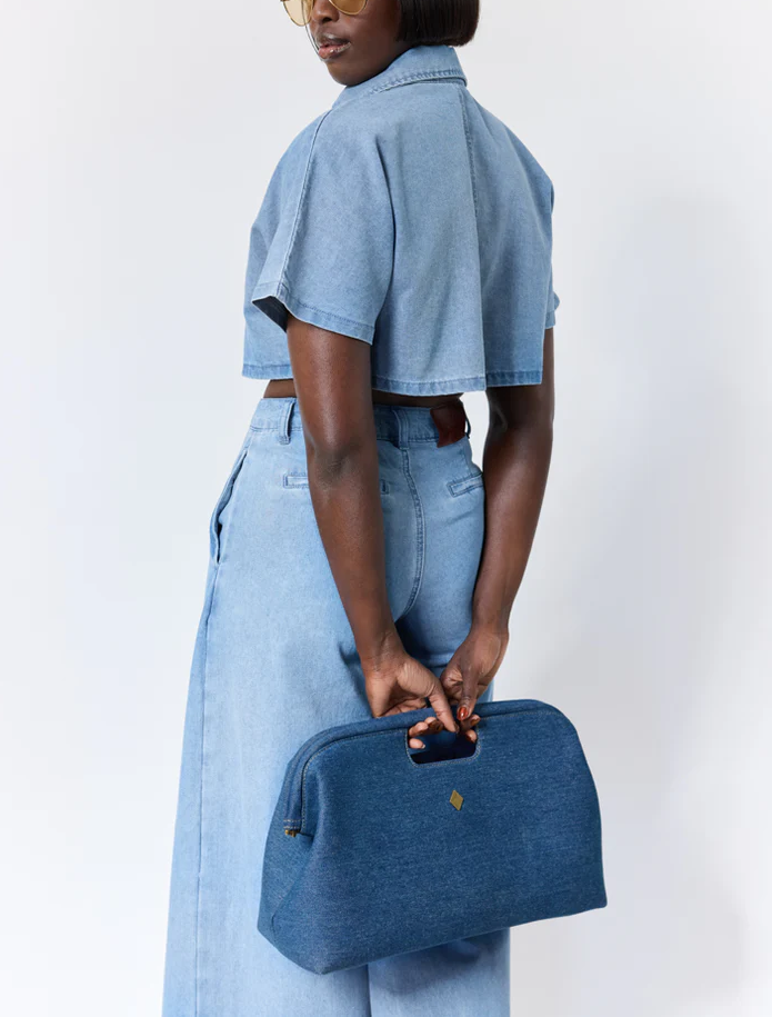 MAXI DHAMAR CUTOUT HANDLE BAG