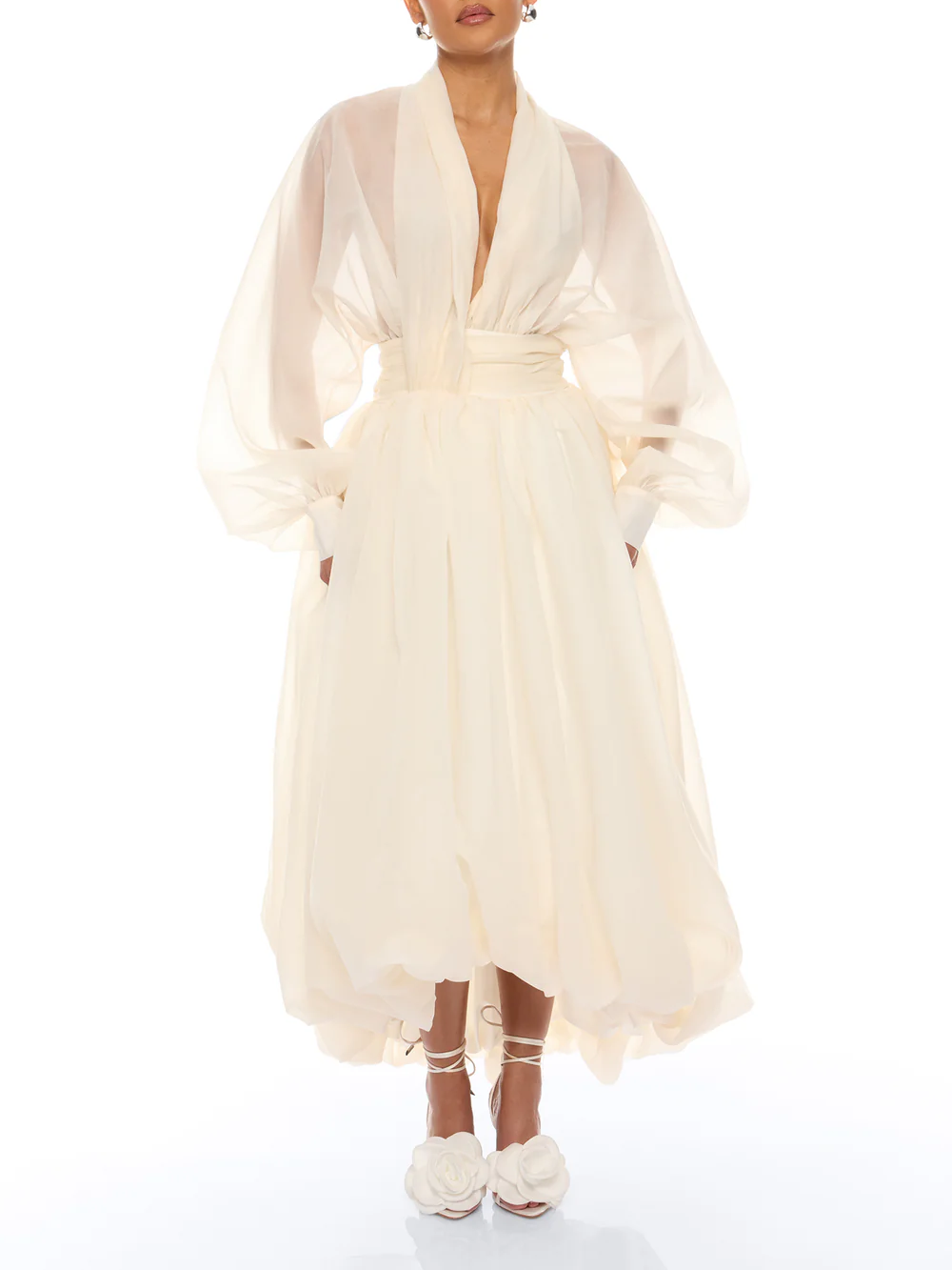 Muse Energy Taffeta Maxi Dress