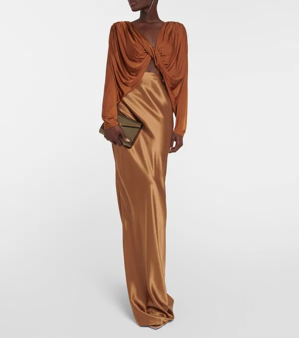Twist-Detail Crop Top