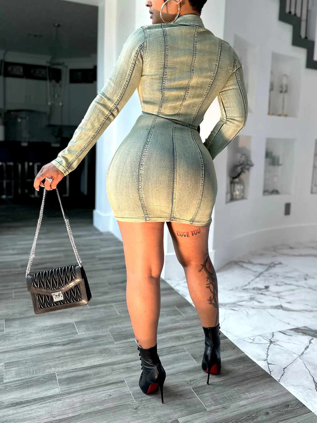 Amber Denim Dress
